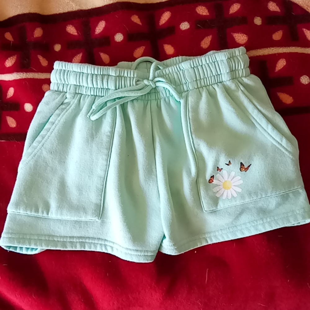 Faded Rose Sweat Shorts